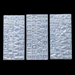 1pc 26 English letters and numbers silicone mold, used for epoxy resin casting DIY keychain pendant earrings jewelry