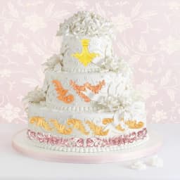 3 Bag Baroque-style silicone mold Roller-type silicone Baroque mold Silicone cake mold Icing mold Edge frosting mold Wedding/Bir