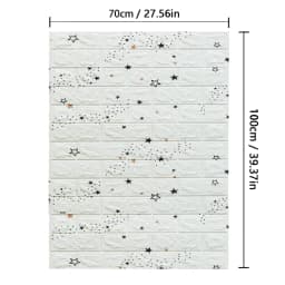 70cmx1/2/3/5/10m Kitchen PVC Decoration Bedroom Living Room Waterproof Wall Stickers for Children's Room Wallpaper Sticker Home