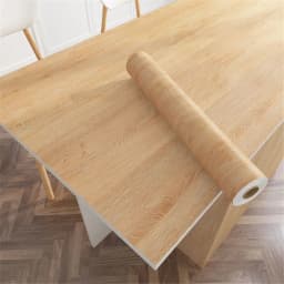 Wood Grain Self Adhesive Wallpaper Waterproof PVC Peel And Stick Wall Sticker Furniture Cabinet Table Door Renovation Home Decor