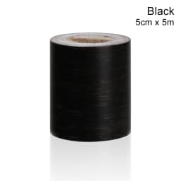 Self-adhesive PVC Wallpaper Waterproof Wood Living Room Skirting Line Vinyl Decals Baseboard Wall Border Corner Stickers