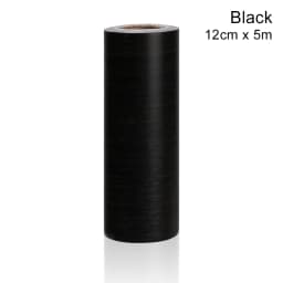 Self-adhesive PVC Wallpaper Waterproof Wood Living Room Skirting Line Vinyl Decals Baseboard Wall Border Corner Stickers