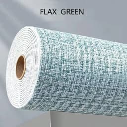 3D Linen Thickened Wallpaper Self-Adhesive PVC Waterproof Wall Sticker Home Decor Living Room Bedroom Bathroom Decoration