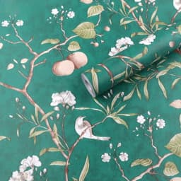 Home Decor Retro Floral Wallpaper Renovation of Bedroom and Living Room Decorative Walls