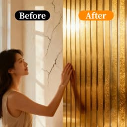 Luxury Peel and Stick Wall Panel Self Adhesive Gold Striped Wallpaper for Living Room Bedroom Accent Wall Home Decor Renovation