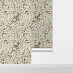 Light Yellow Floral PVC Wallpaper Peel And Stick PVC Durniture Cabinet Sticker Kitchen Bathroom Waterproof Vinyl Wall Decor