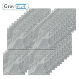 10/20/40PCS 30x30cm Self Adhesive Wallpaper Waterproof Tile Stickers FloorSticker for Kitchen Bathroom Ins Style Home Decor