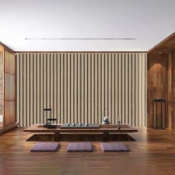 45cm Big Roll Home Decoration Background Wall Desk Cabinet Wallpaper Wood Stripes Waterproof PVC Self-adhesive Wall Stickers