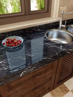 40cm Marble Vinyl Self Adhesive Wallpaper Waterproof Contact Paper PVC Wall Stickers for Kitchen Livingroom Home Decorative Film