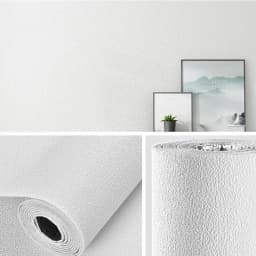 3D Self-Adhesive Linen Wallpaper Continuous Waterproof Wall Stickers Living Room Bedroom Kitchen Cabinet Waterproof Wall Sticker