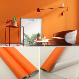2/3/5M Length Matte Wallpaper Self-Adhesive PVC for Wall Shelf Liner Table Door Living Room Contact Paper Furnitur Renov Sticker