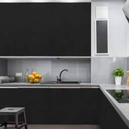 Black Wood Grain Thickening Wallpaper Boeing Film Furniture Kitchen Cabinet PVC Self-Adhesive Stickers Kitchen Vinyl Wallpaper