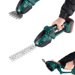 2 in 1 Electric Hedge Trimmer 20000rpm Household Lawn Mower Garden Bush Scissors Grass Scissors Power Tool for Makita Battery