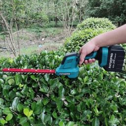 2 IN 1 Cordless Electric Hedge Trimmer Rechargeable Handheld Grass Cutter Hedge Trimmer For Makita 18V Battery(No Battery)