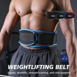 VBOSi 1 Piece Adjustable Weightlifting Belt β Strong Core Support for Gym, Training & Powerlifting