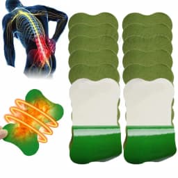 12/36/72 PCS Lumbar Spine Patch Long-lasting Warm Waist Body Soothing Self-Heating Pads for Athletes Office Workers