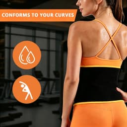 Sweat Belt Waist Protection Fitness Belt Sports Belt Shaping Running Yoga Sweat Belt