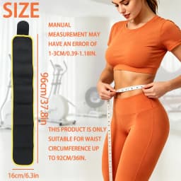 Sweat Belt Waist Protection Fitness Belt Sports Belt Shaping Running Yoga Sweat Belt