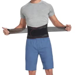 1pc Adjustable Back Support Belt, Breathable Mesh Lumbar Support Brace for Work Sports, Waist Protector for Men Women