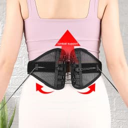 1PCS Back Brace for Women Men - Adjustable Lumbar Support Belt,Breathable & Strong Support Design For Herniated Disc,Sciatica
