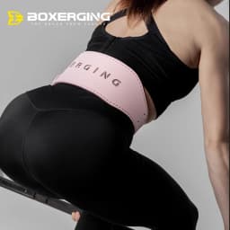 Weight Lifting Belt For Women 10cm Width Gym Fitness Squats Belt Back Support Powerlifting, Cross Training, Workout Belt Pink