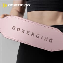 Weight Lifting Belt For Women 10cm Width Gym Fitness Squats Belt Back Support Powerlifting, Cross Training, Workout Belt Pink