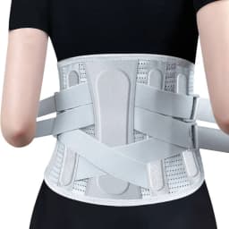 Bionic Spine Design Back Brace - Lumbar Support Belt for Men & Women - Adjustable Knitted Lumbar Support Belt -Breathable Mesh