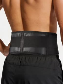 Magnetic Therapy Heating Back Brace, Heated Waist Wrap for Sciatica & Lower Back Pain, Adjustable Lumbar Support Belt