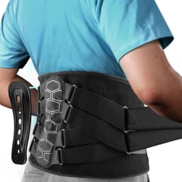 Back Brace for Lower Back Pain Relief with Pulley System,Lumbar Support Belt for Men & Women with Lumbar Pad, Ergonomic Design