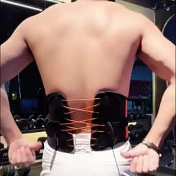 1PC Adjustable Back Brace Belt, Invisible Lumbar Support for Lower Back Pain, Scoliosis and Slipped Disc Relief for Men Women