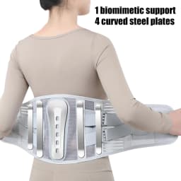1Pcs Back Brace for Lower Back Pain, Adjustable Lumbar Support Belt for Men Women, Herniated Disc, Sciatica, Arthritis