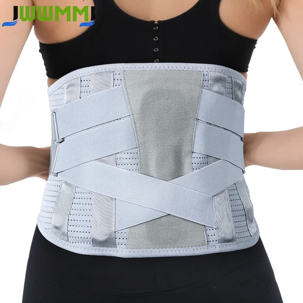 Back Brace for Lower Back Pain Lumbar Support Belt for Men Women, Bionic Spine Design Back Brace for Sciatica Herniated Disc