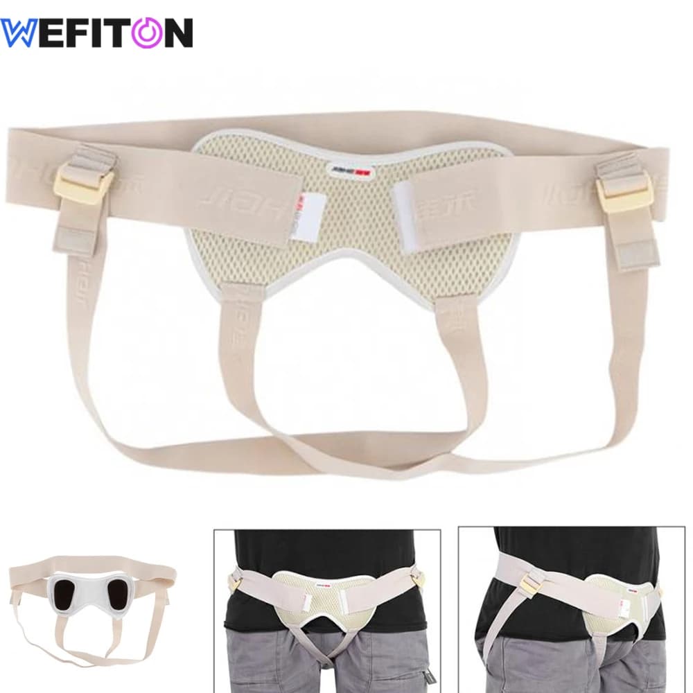 2Pack Hernia Belt for Left/Right Side - Adjustable Groin Support Truss with 2 Pads,Lnguinal & Sports Hernia Brace for Men Women