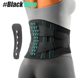 1PCS Adjustable Back Brace for Lower Pain Relief, Lumbar Support Belt with Steel Stays Breathable Mesh for Gym Running Cycling
