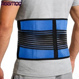 1PC Back Brace Support Belt - Lumbar Support Back Brace for Back Pain - \Adjustable Neoprene Double Pull Waist Belt for Sciatica