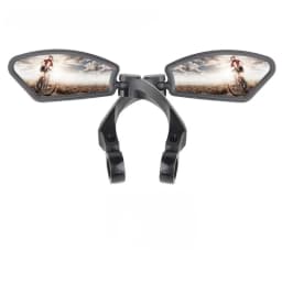 Bicycle Rearview Mirror Wide Range Adjustable Angle Reflector Scooter Bicycle Rearview Mirror Bicycle Handlebar Mirror