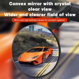 Universal Bicycle Rearview Mirror Adjustable Rotate Wide Angle Cycling Handlebar Rear View Mirrors for MTB Road Accessories
