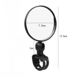 Universal Rear View Mirror for Electric Scooter Rearview Mirrors for Accessories for Scooter Adjustable Bikes