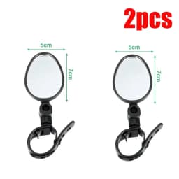 1-4pcs Bicycle Rearview Mirror Adjustable Rotate Wide-Angle Cycling Handlebar Rear View Mirrors for MTB Road Bike Accessories