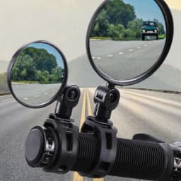 1-4pcs Bicycle Rearview Mirror Adjustable Rotate Wide-Angle Cycling Handlebar Rear View Mirrors for MTB Road Bike Accessories
