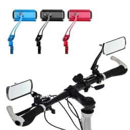 360° Flexible Adjustable Cycling Rotate Aluminium Alloy Handlebar Bicycle Mirror Motorcycle Looking Glass MTB Bike Rearview