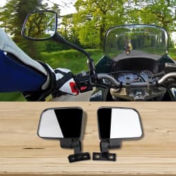 2pcs Left Right Electric Tricycle Mirror Closed For 360 Rotated Adjust Rearview Mirror For Jin Peng High Definition Ebike Mirror