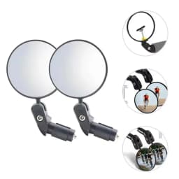 1-6PCS Universal Bicycle Rearview Mirror Adjustable Rotate Wide-Angle Cycling Handlebar Rear View for MTB Road Bike Accessories