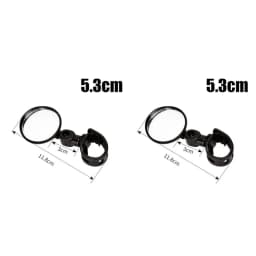 1/3/5PCS Bicycle Rearview Mirror 360 Degree Adjustable Rotatable Universal Cycling Handlebar Rear View Mirrors for MTB Road Bike