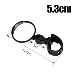 1/3/5PCS Bicycle Rearview Mirror 360 Degree Adjustable Rotatable Universal Cycling Handlebar Rear View Mirrors for MTB Road Bike