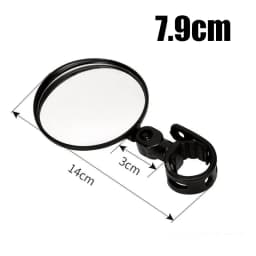 1/3/5PCS Bicycle Rearview Mirror 360 Degree Adjustable Rotatable Universal Cycling Handlebar Rear View Mirrors for MTB Road Bike
