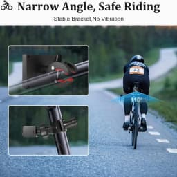 Universal 1080P Bike Rear View Camera 4.3" Monitor HD Night Vision Wide Angle for Mountain Road Bicycle Cycling