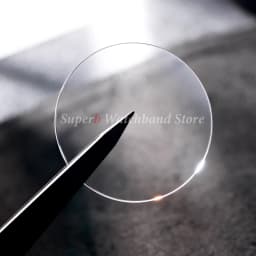 Flat Sapphire Watch Glass Thickness 1.0/1.2mm Diameter 28-32mm Round Transparent Crystal Mineral Glass Watch Parts