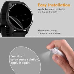1-5Pcs Privacy Hydrogel Film for Garmin Watch Vivoactive 6 5 4 4s 3 Screen Protector Not Glass For Venu 3 3s 2 2s Anti-spy Film