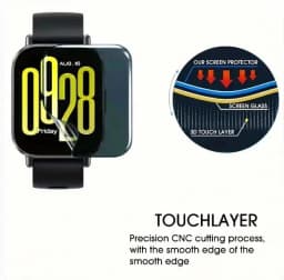 2Pcs Privacy Hydrogel Film For Xiaomi Redmi Watch 4 5 Active 5 Lite Screen Protector